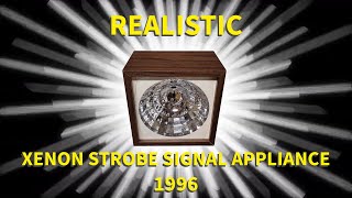 Radio Shack Strobe Light from the 80s β Realistic Zeon Unboxing, Test & Childhood Memories