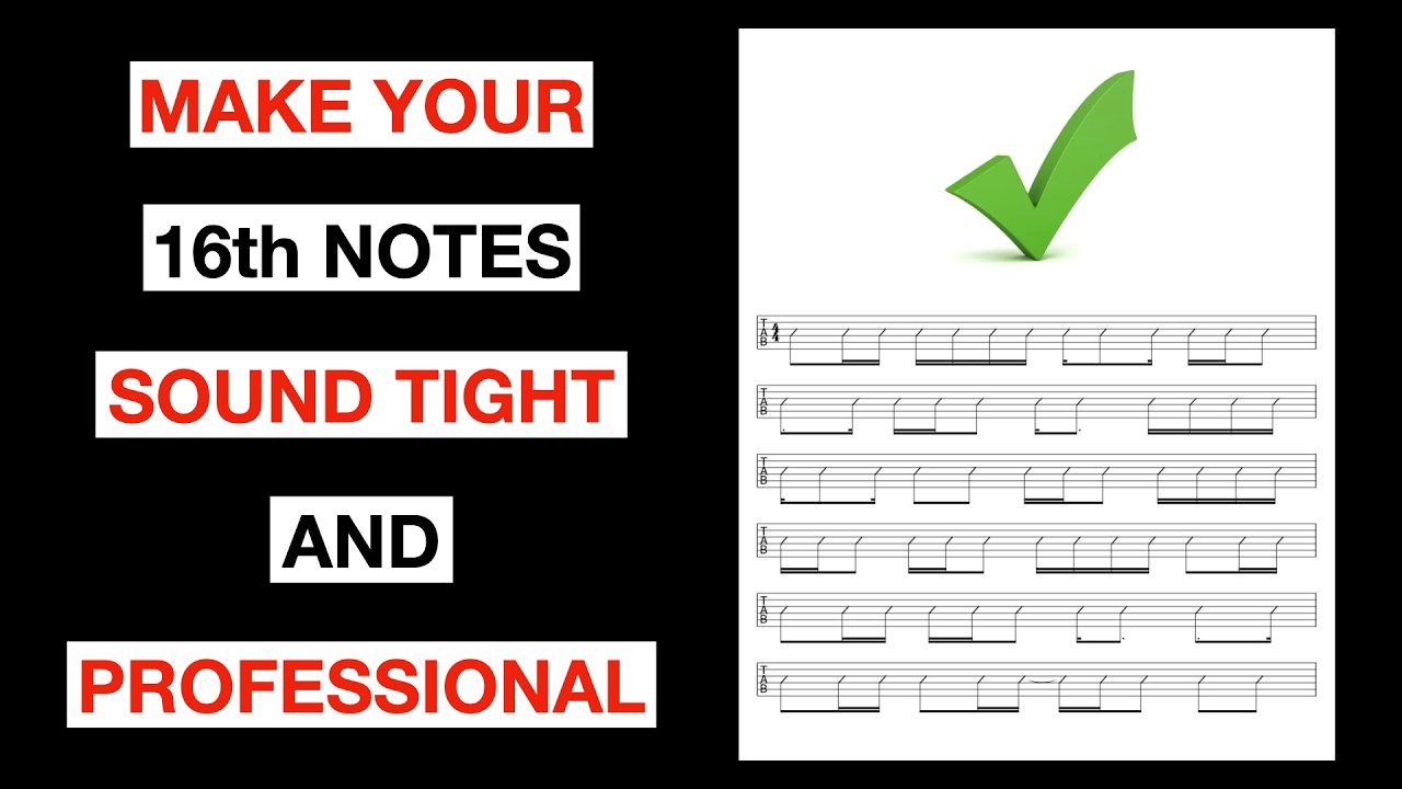 This Will Make Your 16th Note Strums Sound Tight and Professional