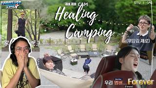 TREASURE MAP  EP.90 🍃A time for peaceful healing~ (No boredom ❌️) Healing Camping | REACTION
