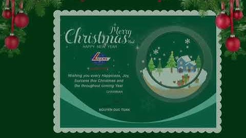 Những Mẫu Thiệp Noel Online Đẹp Nhất 2022 | Thiệp Giáng Sinh Đẹp | Thiệp Noel