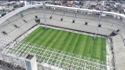 UPDATE‼️MULAI TERLIHAT KEMEGAHANNYA, PROGRES RENOVASI STADION TELADAN MEDAN, PERTENGAHAN OKTOBER 