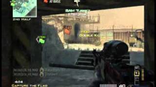 MW3 Double Kill with EMP Grenade