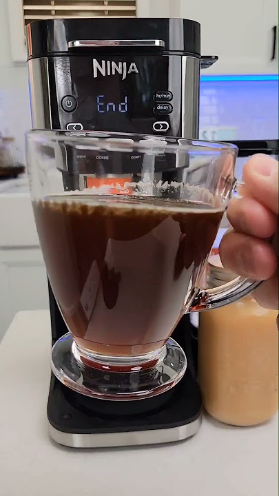 How to use Delay Brew on the Ninja® 12-Cup Programmable Coffee Brewer  (CE200 Series) 