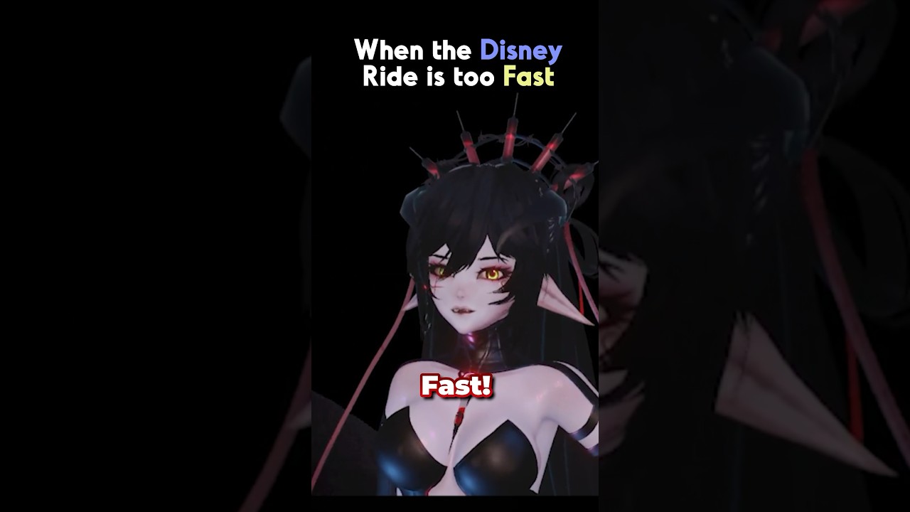 THE DISNEY RIDE WENT TOO FAST