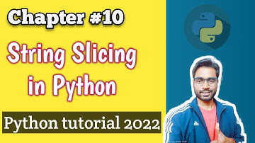 string slicing in python | slicing operator #andytechshow #hindi #python
