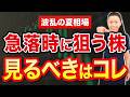【波乱の夏相場】急落時に狙う株 見るべきはコレ
