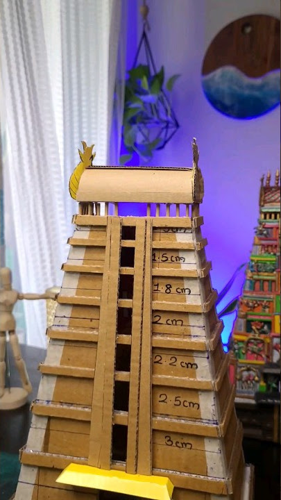 Gopuram Making Part 2 #behindthescenes #shorts