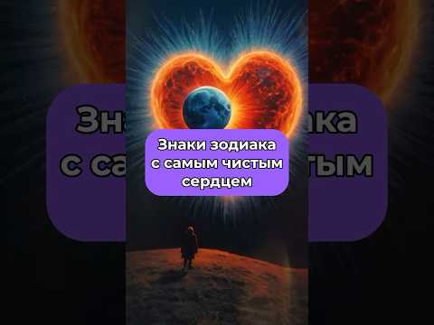 Знаки зодиака с чистым сердцем❤️ Талисман удачи и личный прогноз на будущее по ссылке в профиле🍀