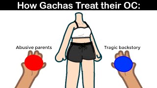 How Gachas Treat their OC: ✋