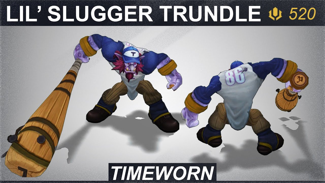 Lil' Slugger Trundle Skin Spotlight 2020 | SKingdom - League of Legends -  YouTube