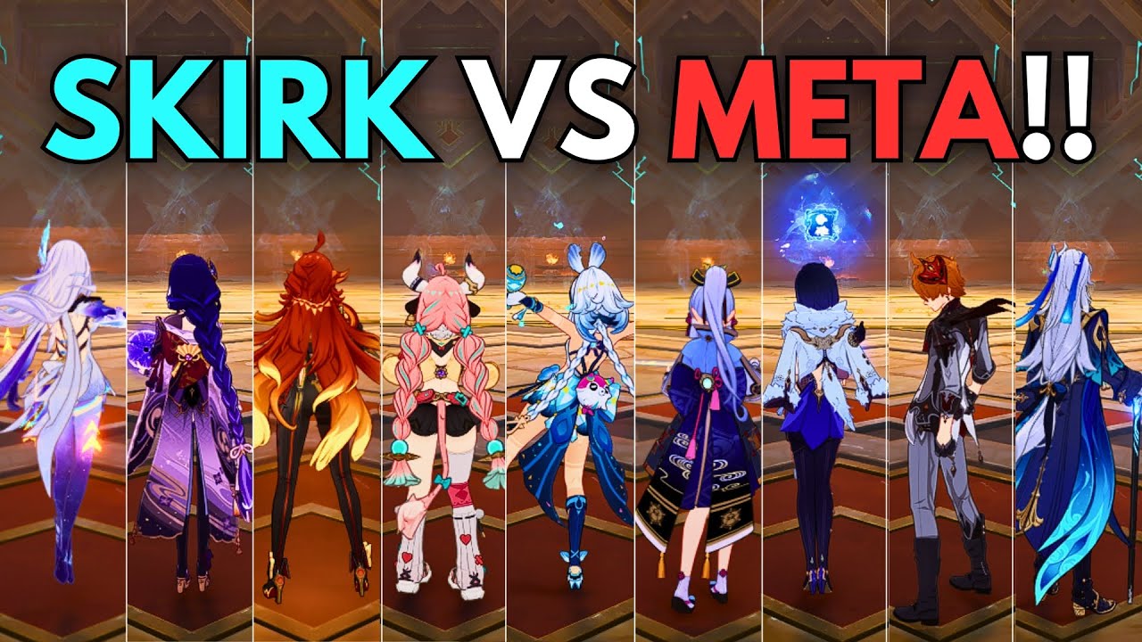 21 STRONGEST DPS vs SKIRK !! F2P NUKE SHOWCASE [ Genshin Impact ]