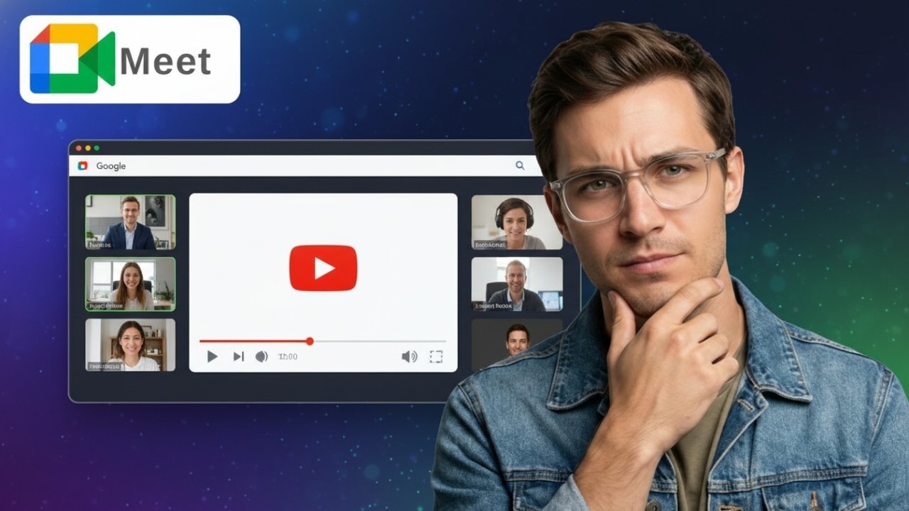 Wie man ein YouTube-Video in Google Meet mit Ton abspielt (2026) - YouTube