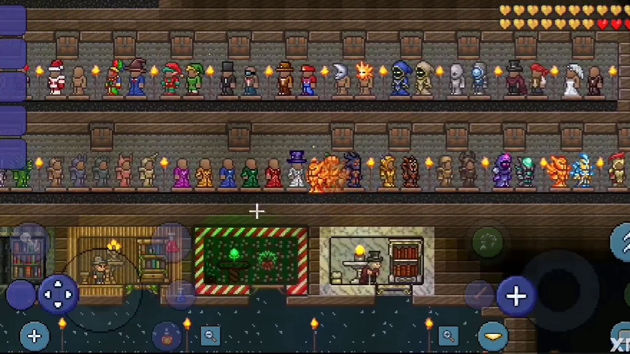 Карта со всеми аксессуарами террария