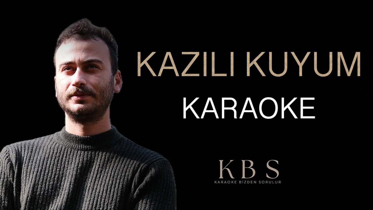 Yüzyüzeyken Konuşuruz - Kazılı Kuyum | (Akustik Gitar Karaoke)
