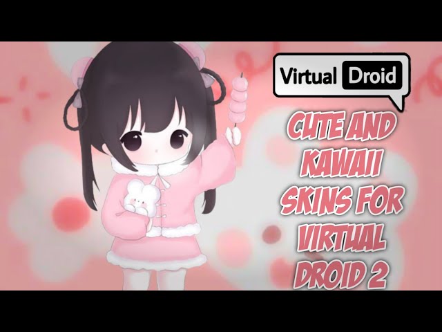 Mime And Dash (Bonbon) Girl Skin For Virtual Droid 2 