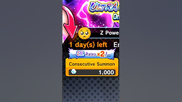 GOODBYE SUMMON😭FINAL 1K CC FOR ULTRA BEAST GOHAN! #dblegends #shorts