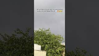 44 degree+ rain =“nature ka steam facial”#😂 #shortsfeed #ytshorts #reel #weather #rain #jammu#heat