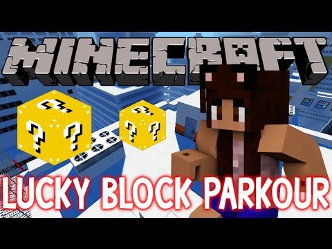 gaming logo LUCKY BLOCK PARKOUR! | Minecraft Modded Edgecraft