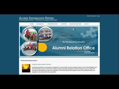 Alumni Information System | Java JSP Servlet Project Tutorial | Java JSP CRUD Project