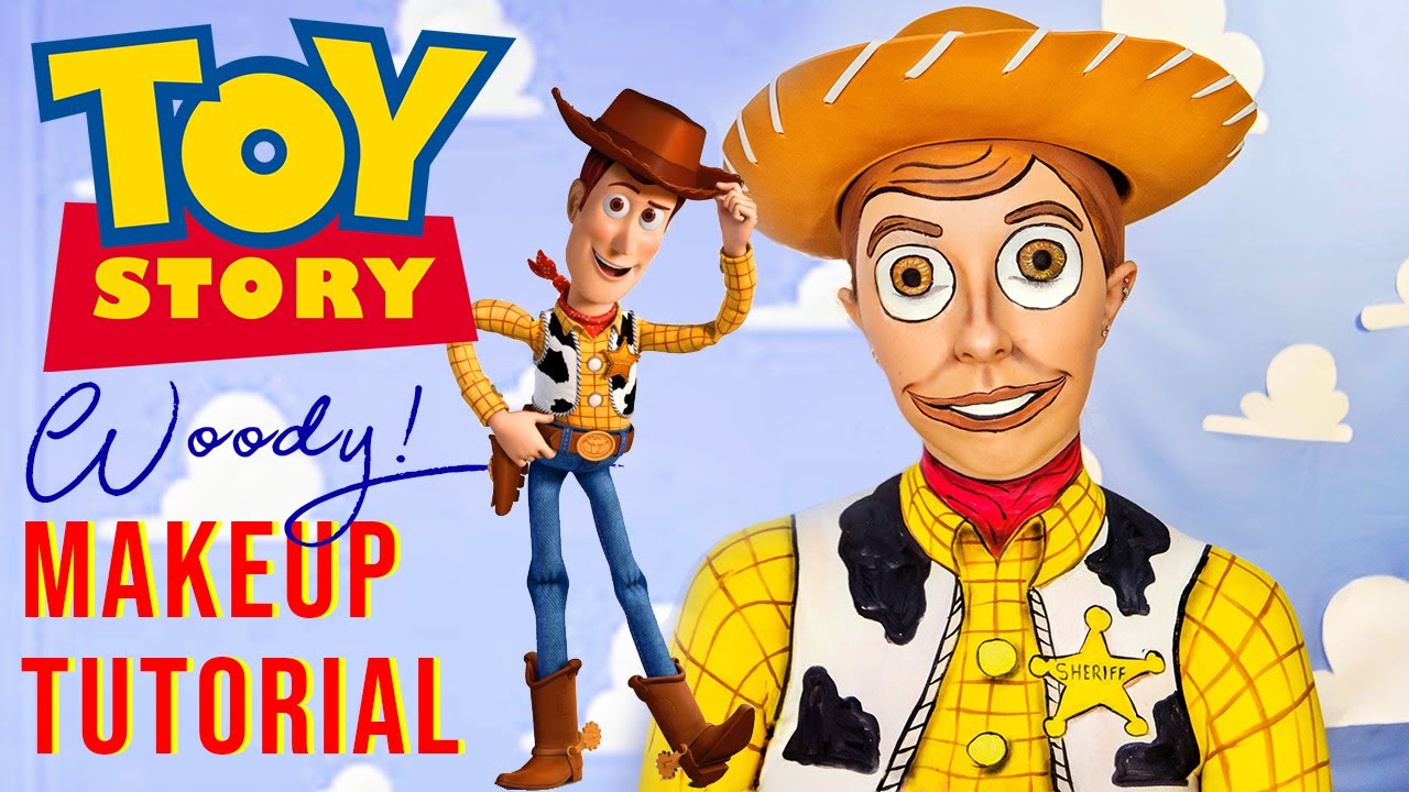 TOY STORY WOODY BODY PAINT! 🤠   | BROOKE ELLIS ✨