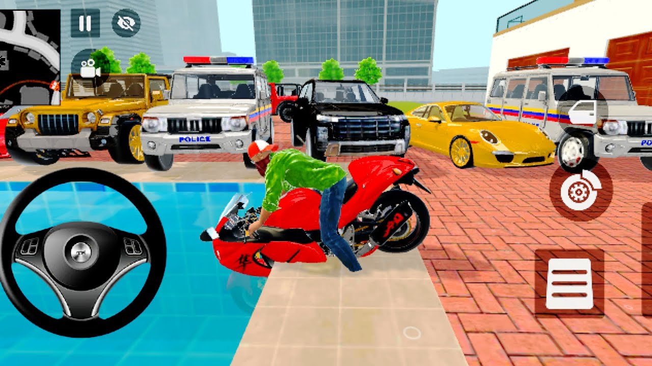 Modified Police Car 🚓 Gangster Life in Indian Streets | Open World Android Game 2026