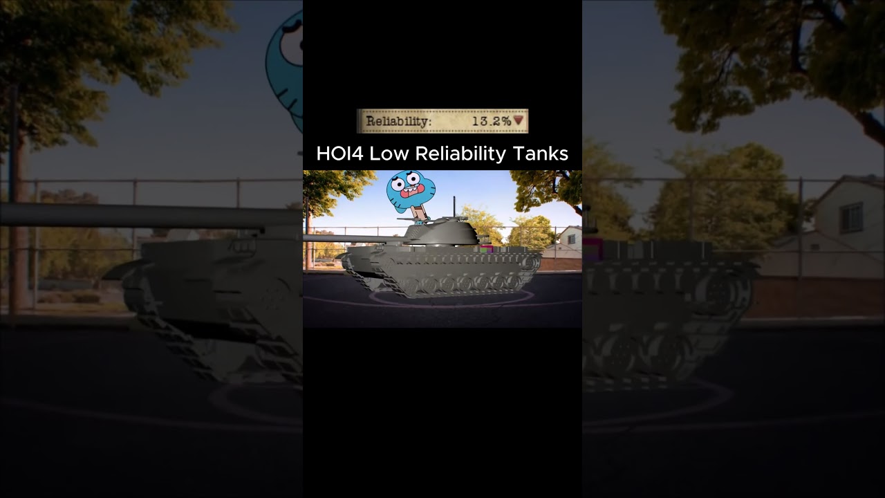 HOI4 Low Reliability Tanks