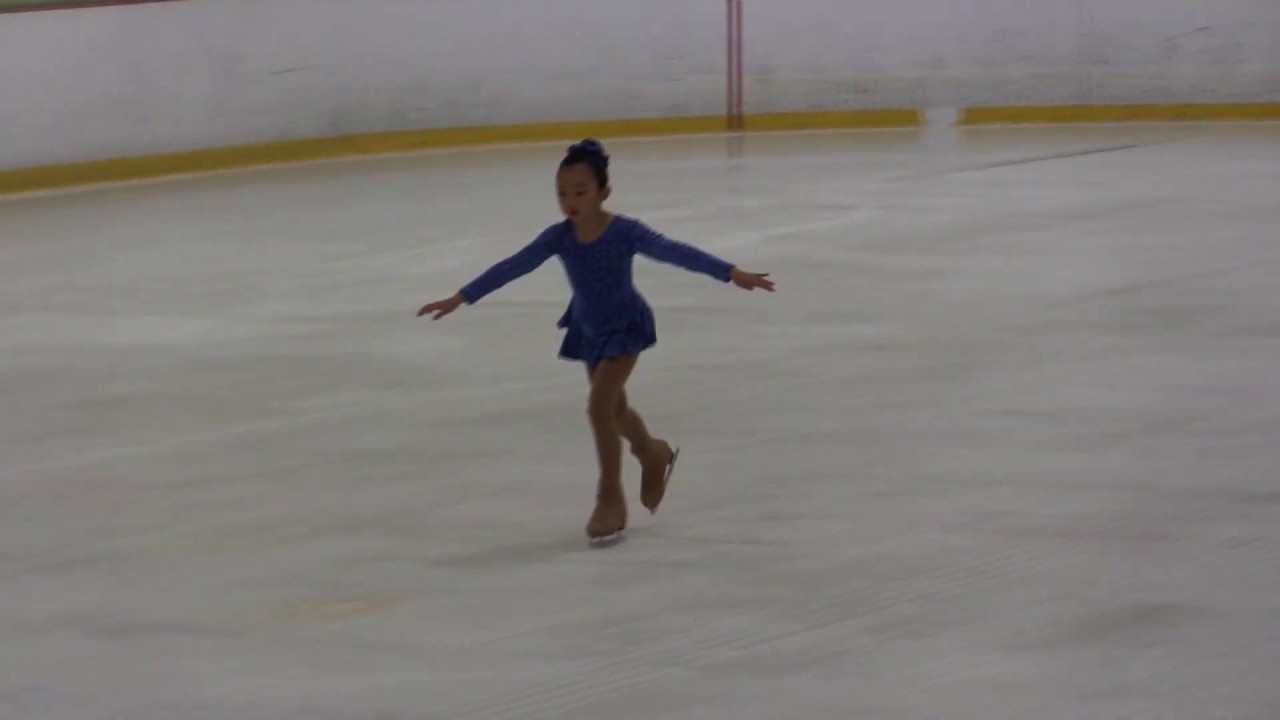 8 year old Ice Skating - 1st place Beta (if you can dream)