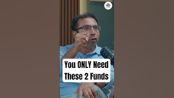 Are these the only 2 funds you need to diversify? | Ft. Saurabh Mukherjea | #shorts
