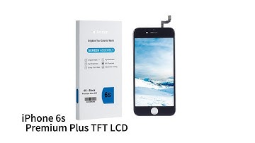 #lcd #iphone #lcdscreen Hispider iPhone 6s Premium Plus TFT LCD screen Replacement Assembly test