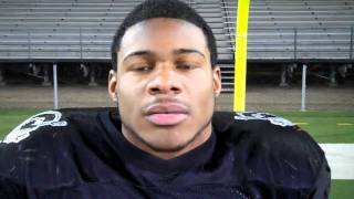 Buchtel senior Marlon Oden talks after a win over Marlington