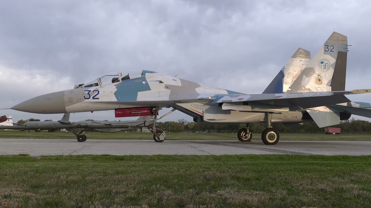 U.S. Air Force National Museum Acquires Former Ukrainian Su-27UB