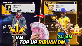 I Created a New Free Fire Account, Then I Topped Up Thousands of Diamonds Until It Became a Pro A...