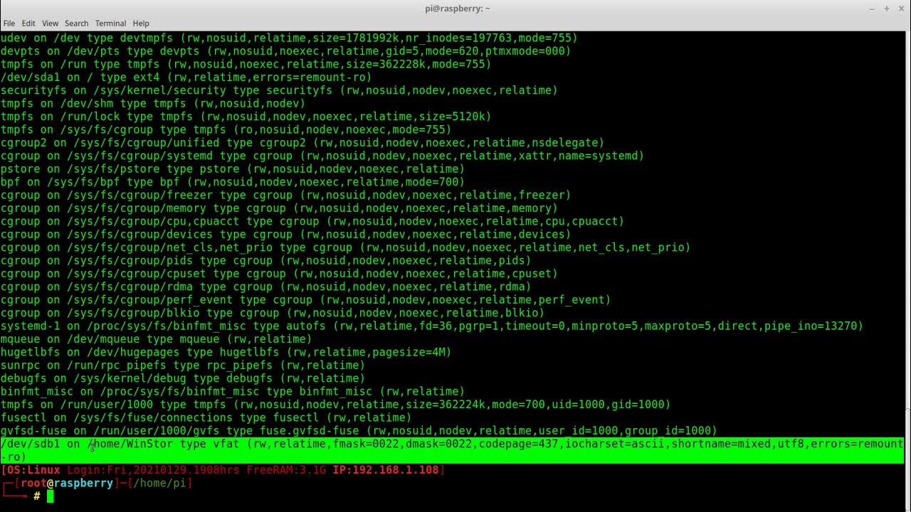 Tutorial Mounting Drives in Linux YouTube