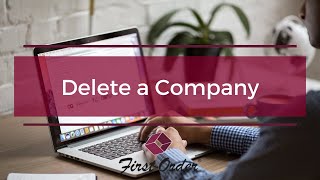 Delete a Company | Company Secretarial Software | First Corporate Law Services screenshot 2