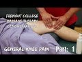 General Knee Pain Massage Therapy Training Part 1  Fremont College