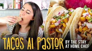 Tacos al pastor are thinly sliced pieces of marinated pork that make
for the best taco. serve them up with some onion, pineapple, and
cilantro you...