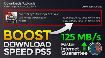 🔧 How to Boost PS5 Internet speed - Faster downloads, Lower Ping and Fix LAG!