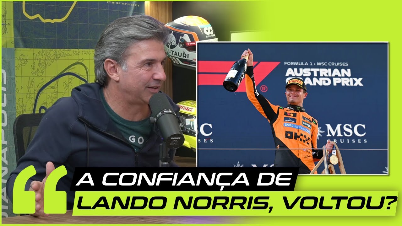 McLaren teve duelo duro entre Norris e Piastri com estratégia inteligente na Áustria #cortes #norris