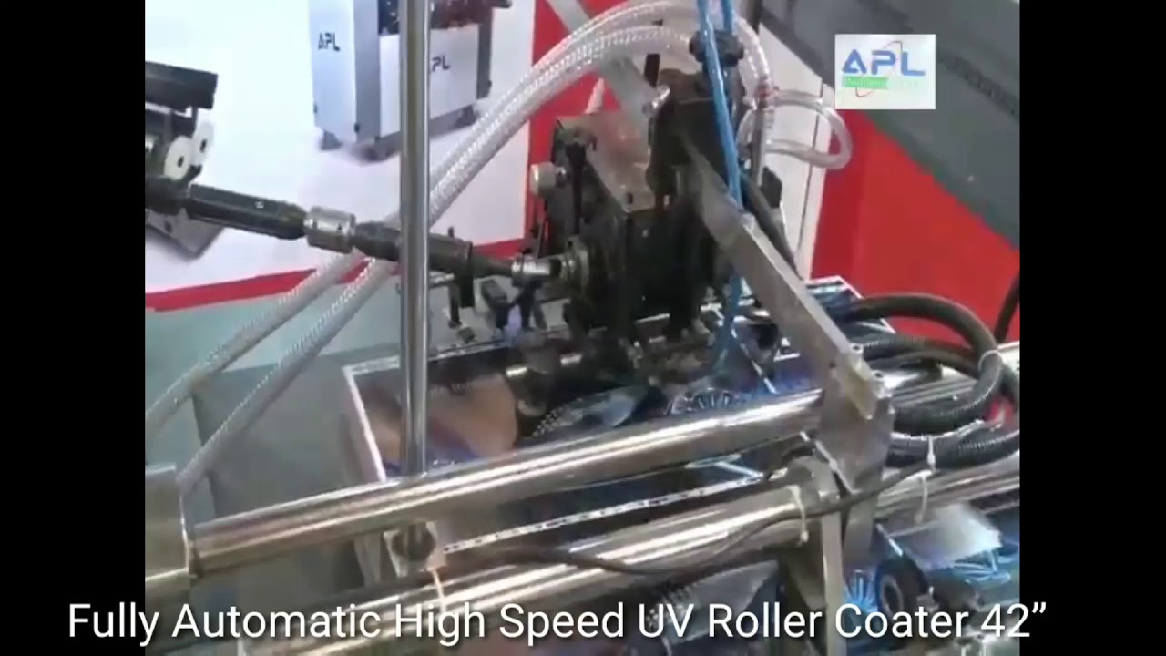 Fully Automatic High Speed UV Roller Coater 42"