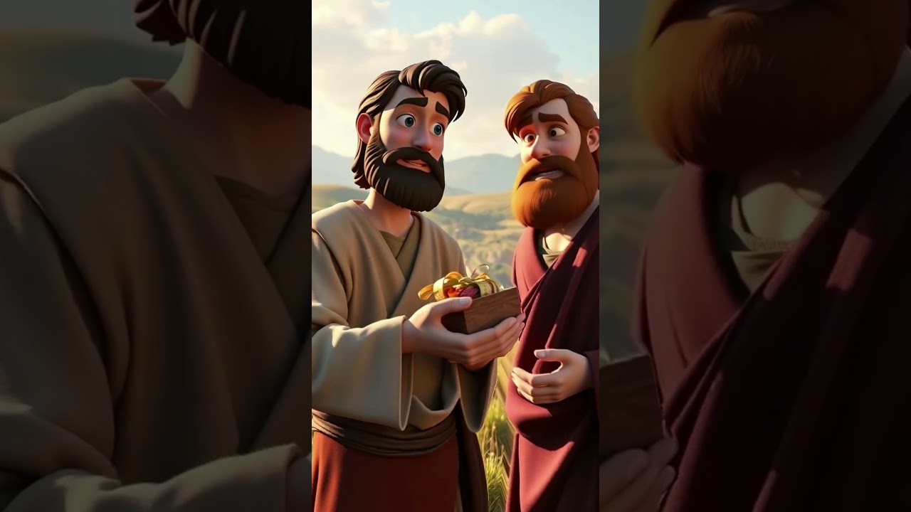 Jacob and Esau’s Reunion: A Moment of Forgiveness and Healing 🤝✨