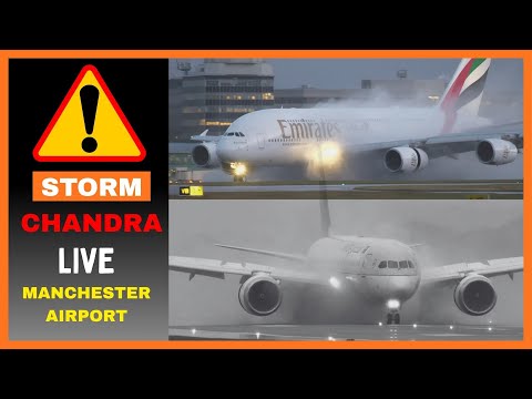 Storm Chandra - LIVE  |  Tue 27th Jan 2026   |  Manchester / Ringway / EGCC