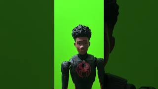 Mask Off Test Footage #stopmotion #spiderpunk #milesmorales #soldierboy #actionfigures