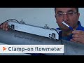 OPTISONIC 6300 P: Portable ultrasonic clamp-on flowmeter | KROHNE