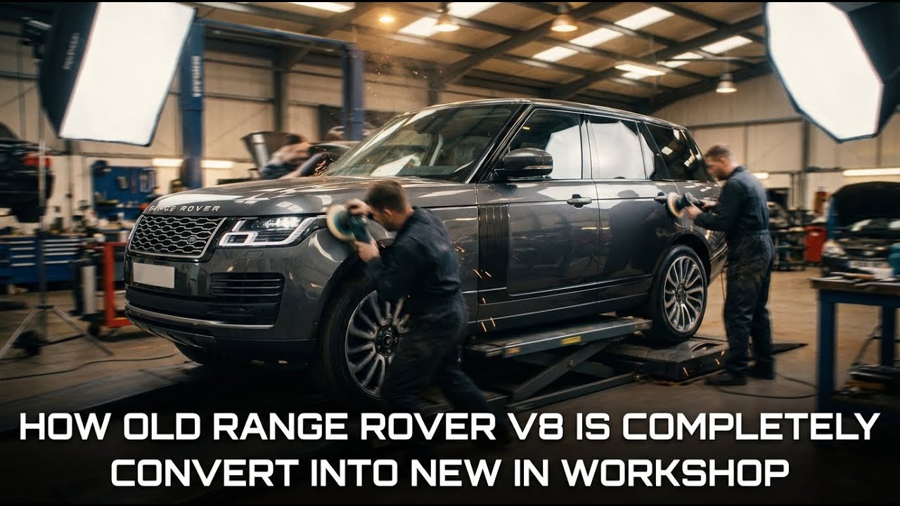 Transforming an Old Range Rover 5.0 P525 V8 into a Brand New Beast in the Workshop