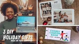 3 DIY Holiday Gifts You Can Make On Your PC