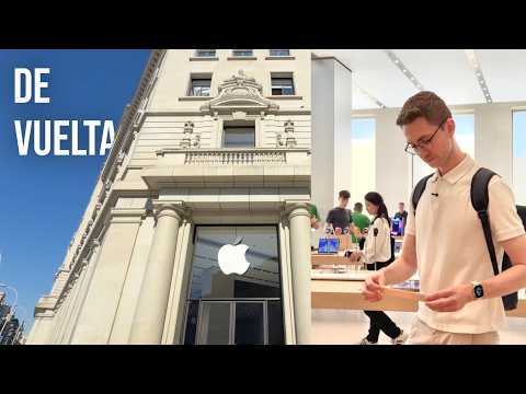 The Apple Store on Paseo de Gracia has been closed for months. I went to see what they've done 👀