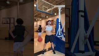 The Main Character Hooping waiting for the game