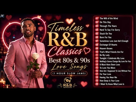 Timeless R&amp;B Classics 💖 Best 80s &amp; 90s Love Songs (1 Hour Slow Jams Playlist) |Soulful Romantic Hits