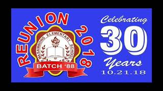 Masambong Elementary School (M.E.S.) BATCH88 @30