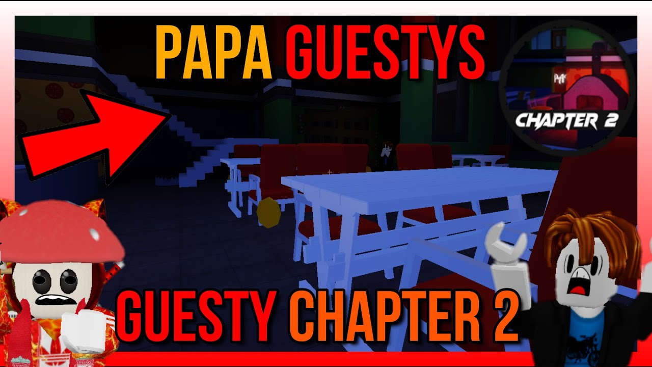 GUESTY CHAPTER 2 [PAPA GUESTYS]-Full Walkthrough | ROBLOX